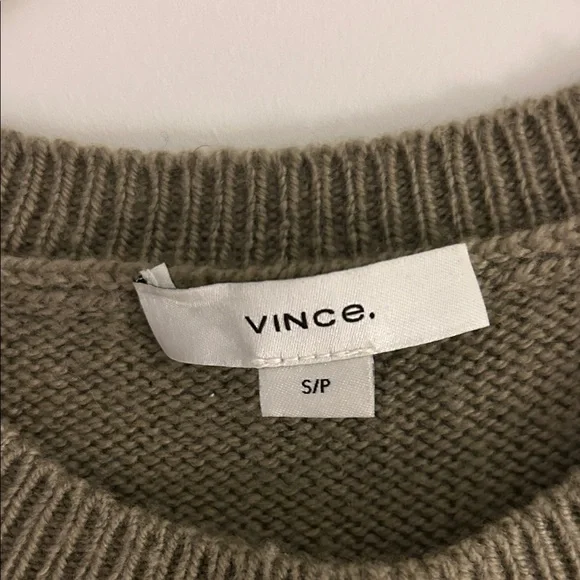 Vince Crewneck Sweater Sage Green - Picture 2 of 4